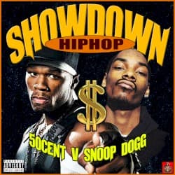 Hip‐Hop Showdown - 50 Cent v Snoop Dogg