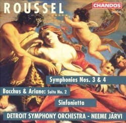 Symphonies nos. 3 & 4 / Bacchus et Ariane Suite no. 2 / Sinfonietta